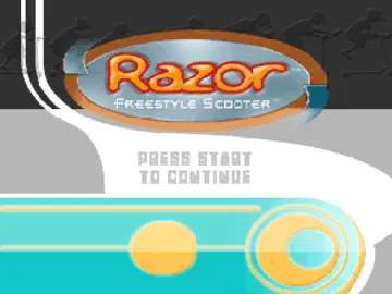 Razor Freestyle Scooter (USA) screen shot title